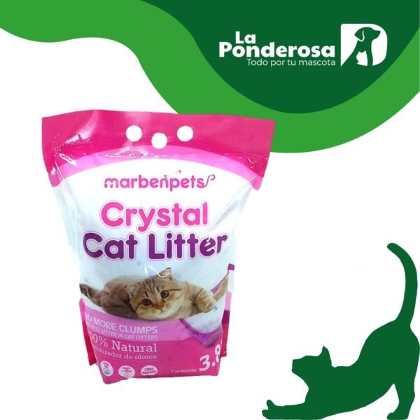 Crystal Cat Litter 3,8lts y 7,2lts