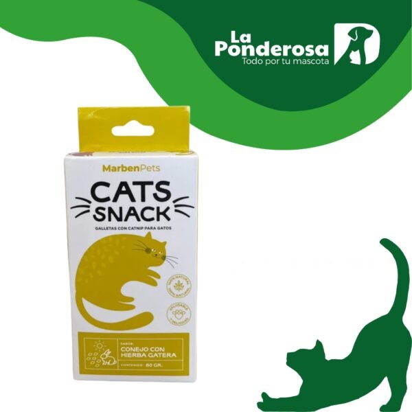 Cats Snack Conejo con Hierba Gatera