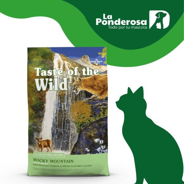 Taste of the Wild Rocky Mountain Gato 2kg & 6.6kg